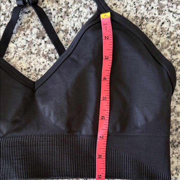 Lululemon Athletica Black Ebb To Street Sports Bra Light Support C/D Cup - Picture 5 of 6